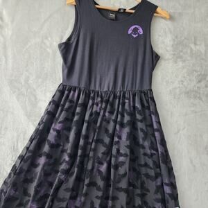 Nightmare Before Christmas Dress Womens Medium Oogie Boogie Her Universe Black